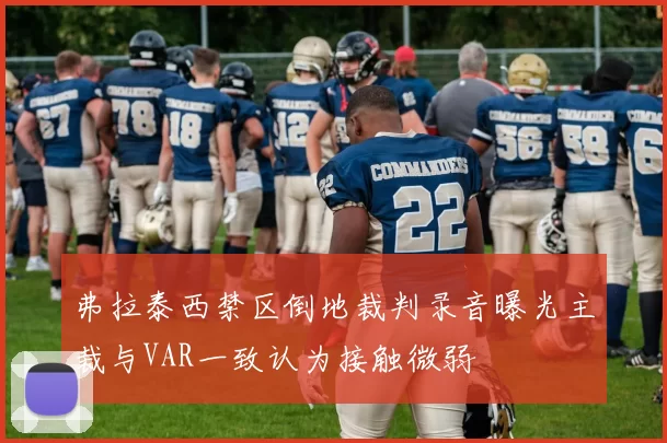 弗拉泰西禁区倒地裁判录音曝光主裁与VAR一致认为接触微弱